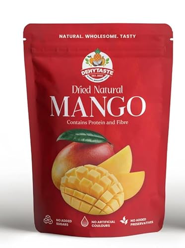Premium getrocknete tropische Mango. Snack. Gesunder Snack. (Getrocknete Mango) von Dehytaste