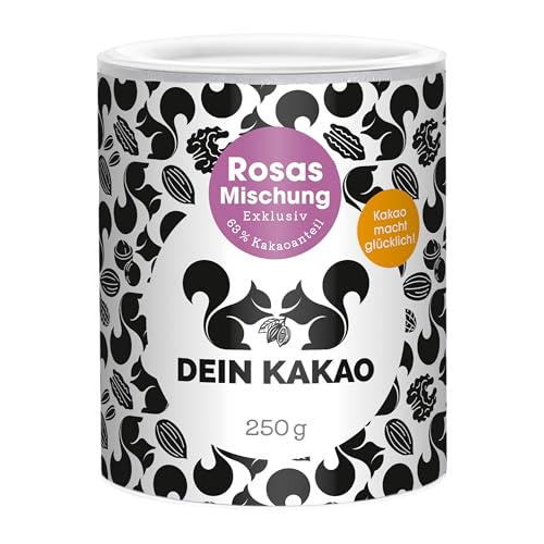 Rosas Mischung Bio-Schokoladenpulver von Dein Kakao von Dein Kakao