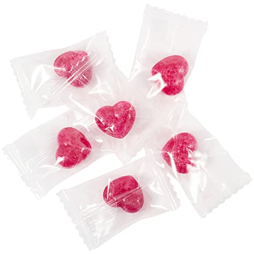 Herzbonbons Kirsche, einzeln transparent verpackt, 3kg, ca. 840 Stück Herzbonbons Kirsche, einzeln transparent verpackt, 3kg, ca. 840 Stück von DeinBonbon