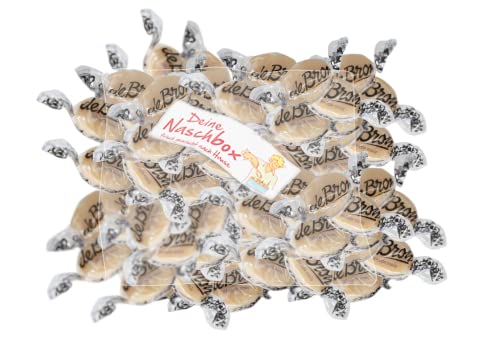 Deine Naschbox | Zuckerfreie Buttercreme Bonbons | 500g Nachfüllbeutel | Minimale Verpackung 100% recyclebar - XL Großpackung - Butter Toffee Geschmack von PE ÄM