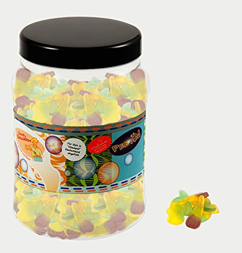 Deine Naschbox | Zuckerfreie Fruchtgummi Äpfel & Birnen | 3kg Mega Pot | XXL Großpackung für Party, Candybar & als Geschenk - Saftig, fruchtig & süß von PE ÄM