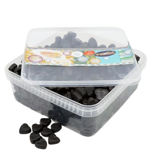 Deine Naschbox | Zuckerfreie Salzlakritz Herzen | 1kg Naschbox | XL Großpackung - Geschenk zum Valentinstag & für Ihre Lieblingmenschen - Gelatinefrei Deine Naschbox | Zuckerfreie Salzlakritz Herzen | 1kg Naschbox | XL Großpackung - Geschenk zum Valentinstag & für Ihre Lieblingmenschen - Gelatinefrei von PE ÄM