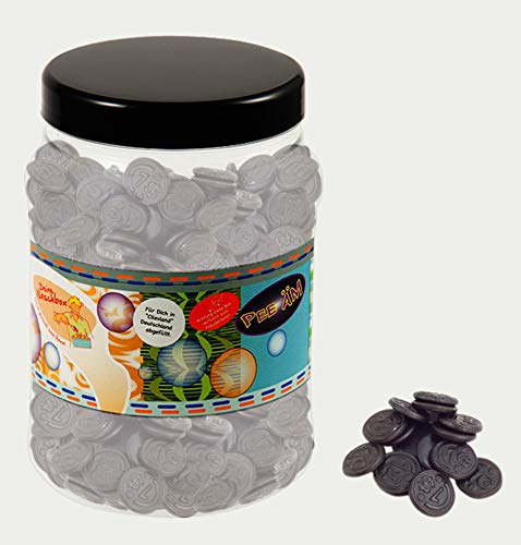 Deine Naschbox - Zuckerfreie feste Salmiak Lakritz Münzen - 3 kg Süßigkeiten Pott - XXL Großpackung von PE ÄM