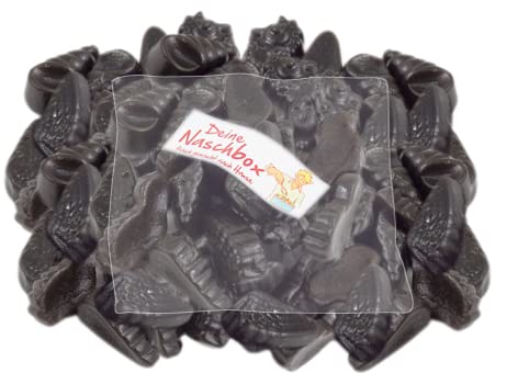 Deine Naschbox | Lakritz Meeresfrüchte | 500g Nachfüllbeutel | Minimale Verpackung 100% recyclebar - Mildes Salzlakritz - Muschel Garnele & Seepferd Deine Naschbox | Lakritz Meeresfrüchte | 500g Nachfüllbeutel | Minimale Verpackung 100% recyclebar - Mildes Salzlakritz - Muschel Garnele & Seepferd von PE ÄM