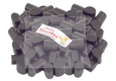 Deine Naschbox - Süße Lakritz Röllchen - Gelatinefrei - 1 kg Süßigkeiten Nachfüllbeutel - recyclebar - XL Großpackung von PE ÄM