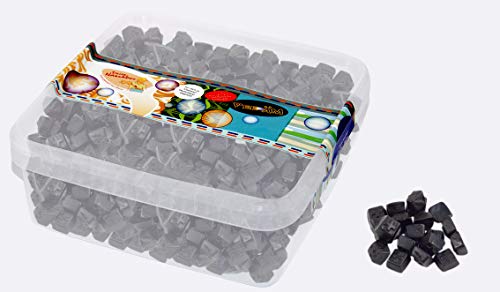 Deine Naschbox - Menthol Lakritz Kreuze - Zuckerfrei - 1 kg Süßigkeiten Box - XL Großpackung von Deine Naschbox