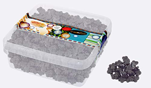 Deine Naschbox - Salzige Lakritz Kreuze - Zuckerfrei - Extra starke Lakritze - 1 kg Süßigkeiten Box - XL Großpackung von PE ÄM