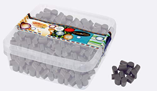 Deine Naschbox - Salzige Lakritz Röllchen - Extra stark - Gelatinefrei - 1 kg Süßigkeiten Box - XL Großpackung von PE ÄM
