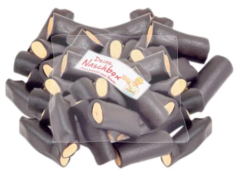 Deine Naschbox - Schwedische Lakritz Salmiak Rocks - 1 kg Süßigkeiten Nachfüllbeutel - recyclebar - XL Großpackung - Starklakritz von PE ÄM