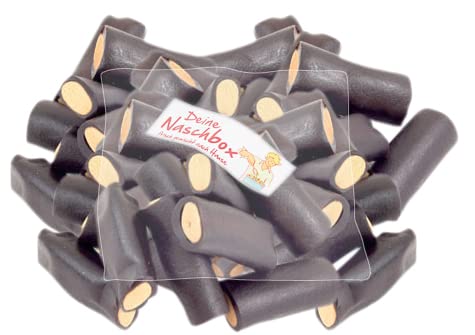 Deine Naschbox - Schwedische Lakritz Salmiak Rocks - 1 kg Süßigkeiten Nachfüllbeutel - recyclebar - XL Großpackung - Starklakritz von Deine Naschbox
