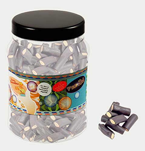 Deine Naschbox - Schwedische Lakritz Salmiak Rocks - 3 kg Süßigkeiten Pott - XXL Großpackung - Starklakritz von PE ÄM