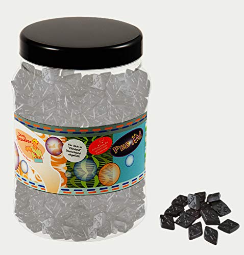 Deine Naschbox | Zuckerfreie Salzlakritz Diamanten | 3kg Big Pot | XXL Großpackung für Party, Candybar & als Geschenk - Gelatinefrei - Extra stark von PE ÄM