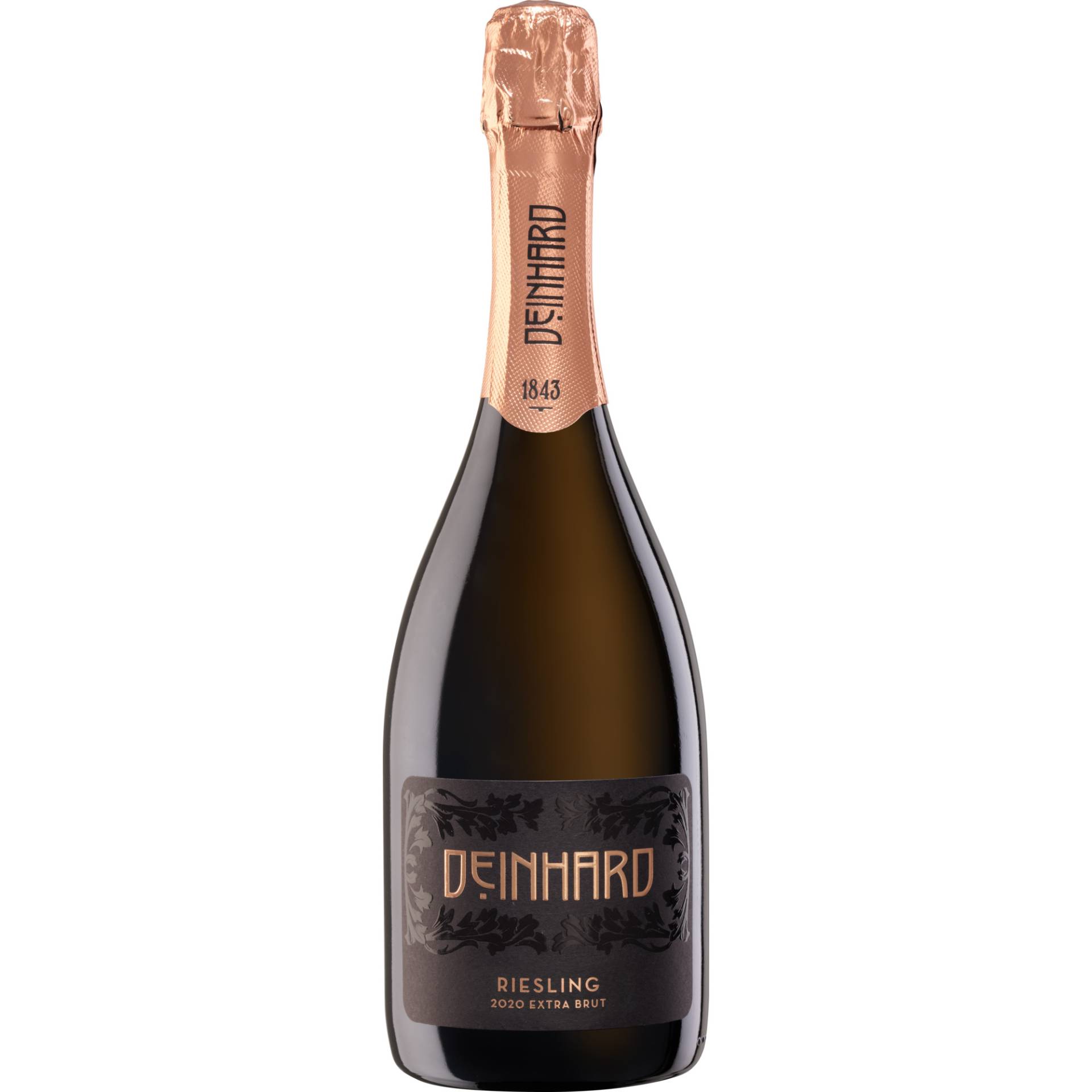 Deinhard Riesling Sekt, Extra Brut, Mosel, Mosel, 2020, Schaumwein von Deinhard GmbH, D-54470 Bernkastel-Kues