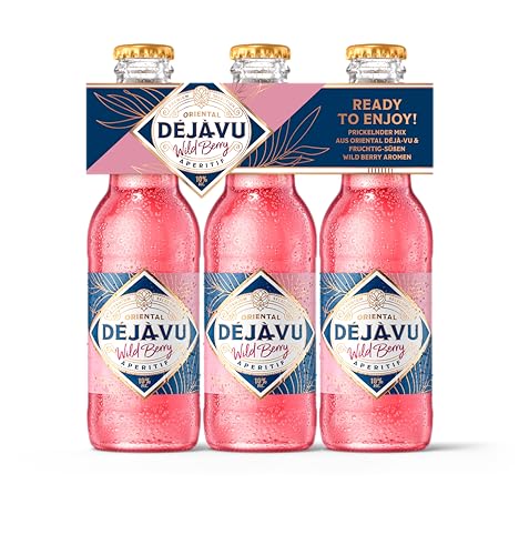 Oriental Déjà-Vu Wild Berry | Ready to Enjoy | Fruchtig-süßer Mix aus Oriental Déjà-Vu & Wild Berry Aromen | Fertig gemixt | Perfekt für spontane Genussmomente | 3 x 0,2 l Oriental Déjà-Vu Wild Berry | Ready to Enjoy | Fruchtig-süßer Mix aus Oriental Déjà-Vu & Wild Berry Aromen | Fertig gemixt | Perfekt für spontane Genussmomente | 3 x 0,2 l von Déjà-vu