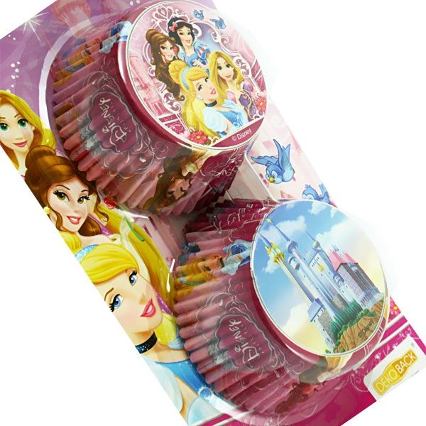 Muffinförmchen Disney Princess, 50 Stück in 2 Designs, für leckere Themen-Muffins von Dekoback GmbH