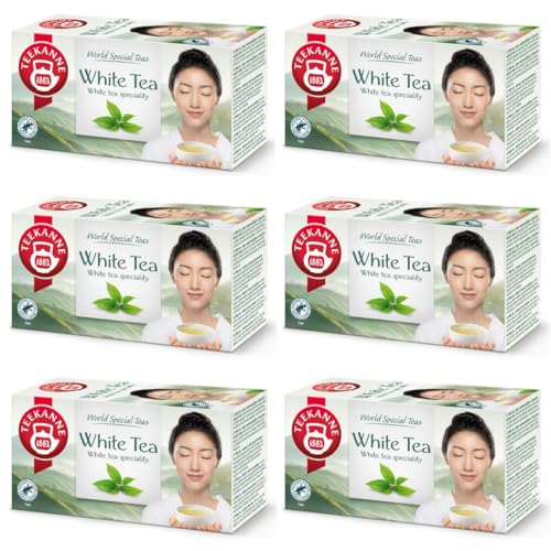 TEEKANNE - White Tea - Natürliche Weißer Tee - 6 x 20 (Dekond gift) von Dekond