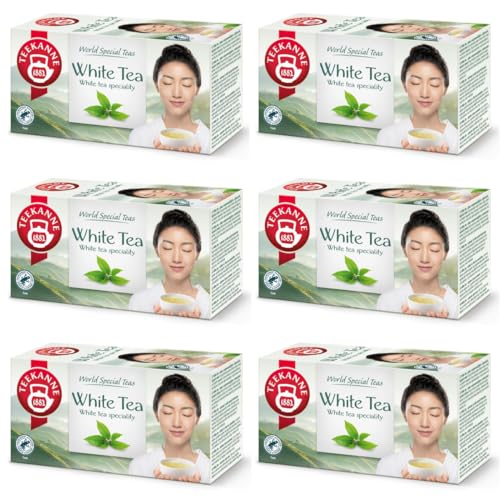 TEEKANNE - White Tea - Natürliche Weißer Tee - 6 x 20 (Dekond gift) von Dekond