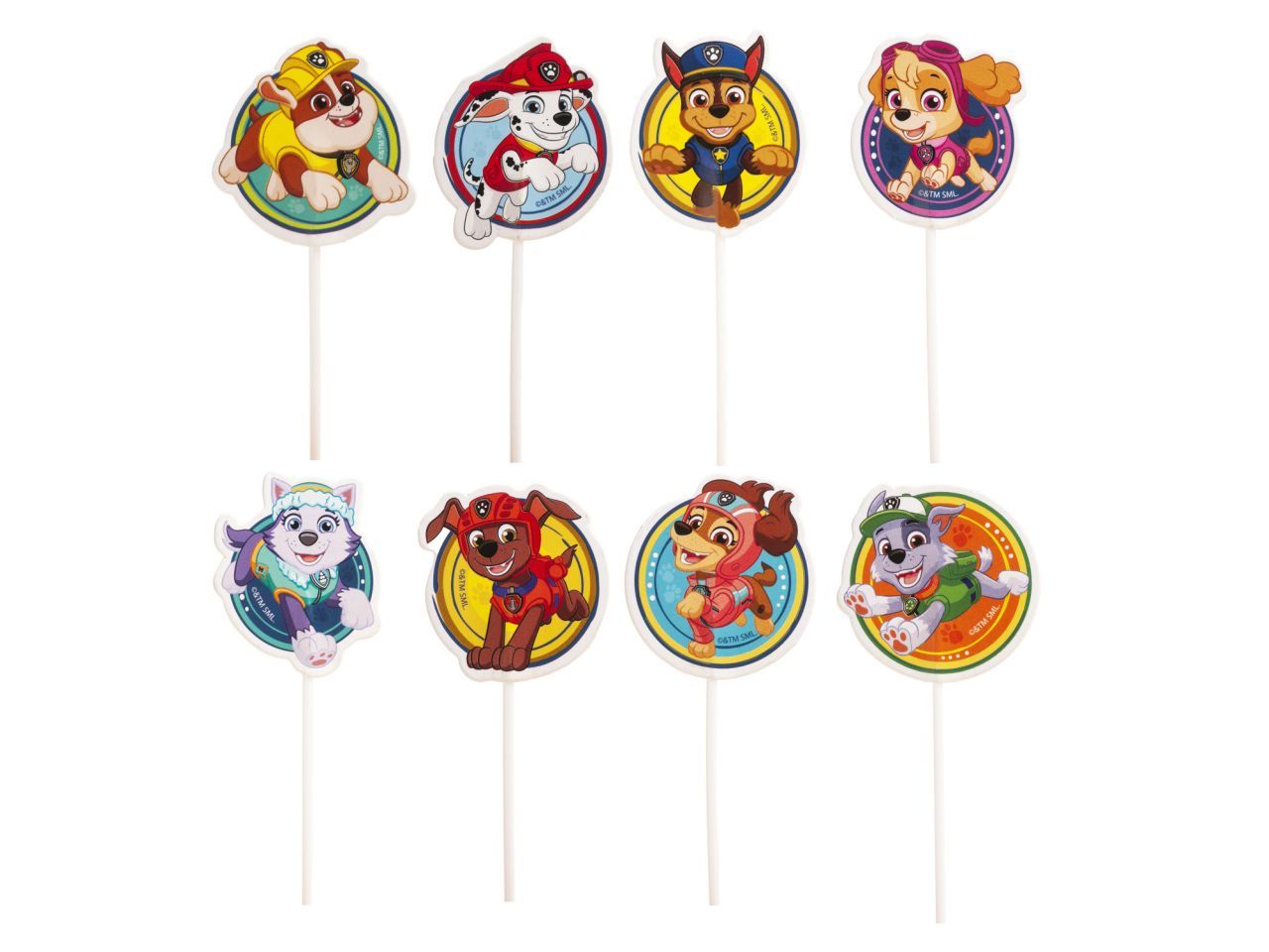 Cake Topper Paw Patrol 16 Stück Cake Topper Paw Patrol 16 Stück von Dekora