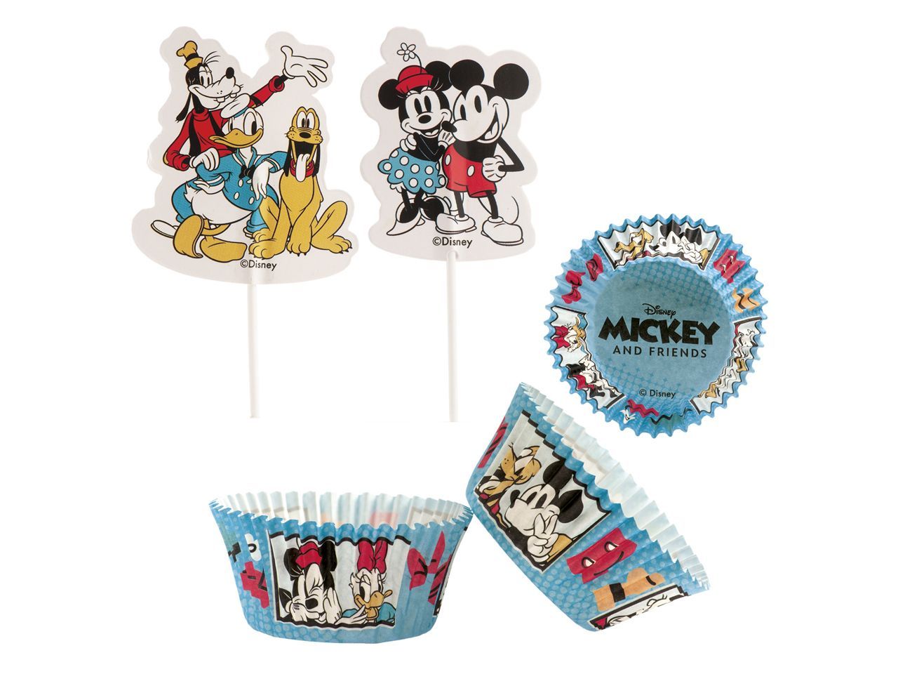 Dekorations-Kit Disney Mickey And Friends Cupcake Dekorations-Kit Disney Mickey And Friends Cupcake von Dekora