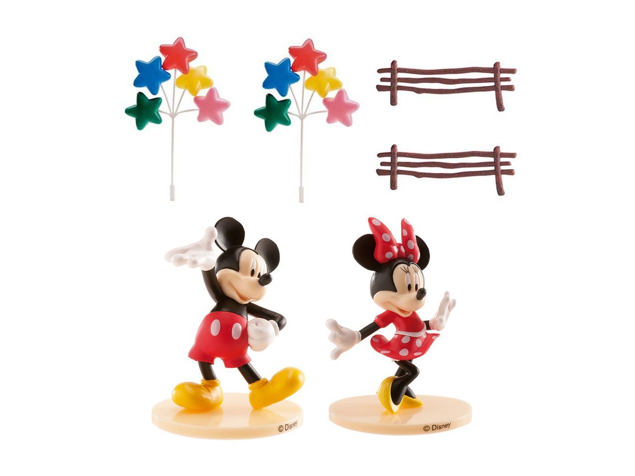 Dekorations-Kit Disney Mickey und Minnie von Dekora