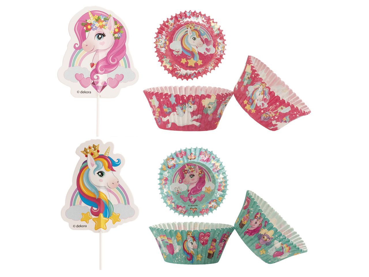 Dekorations-Kit Unicorn Cupcake Dekorations-Kit Unicorn Cupcake von Dekora
