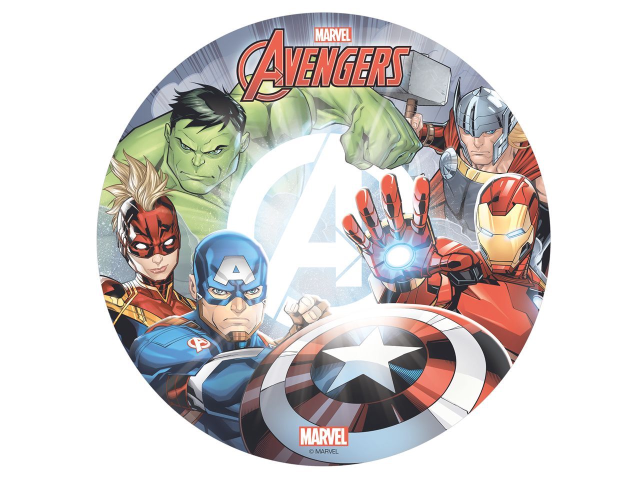 Tortenaufleger Avengers 20cm Tortenaufleger Avengers 20cm von Dekora