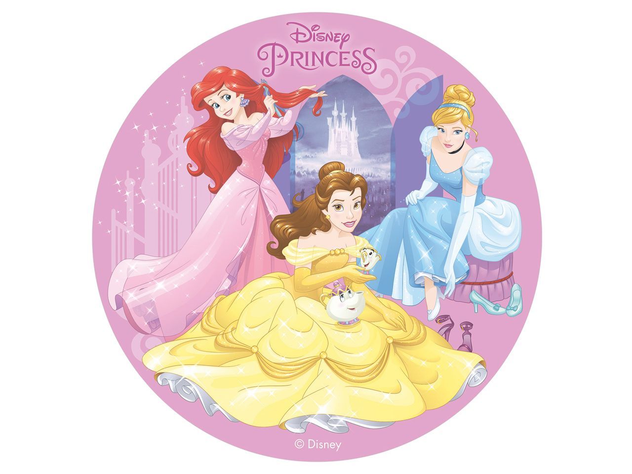 Tortenaufleger Disney Prinzessinnen 20cm von Dekora