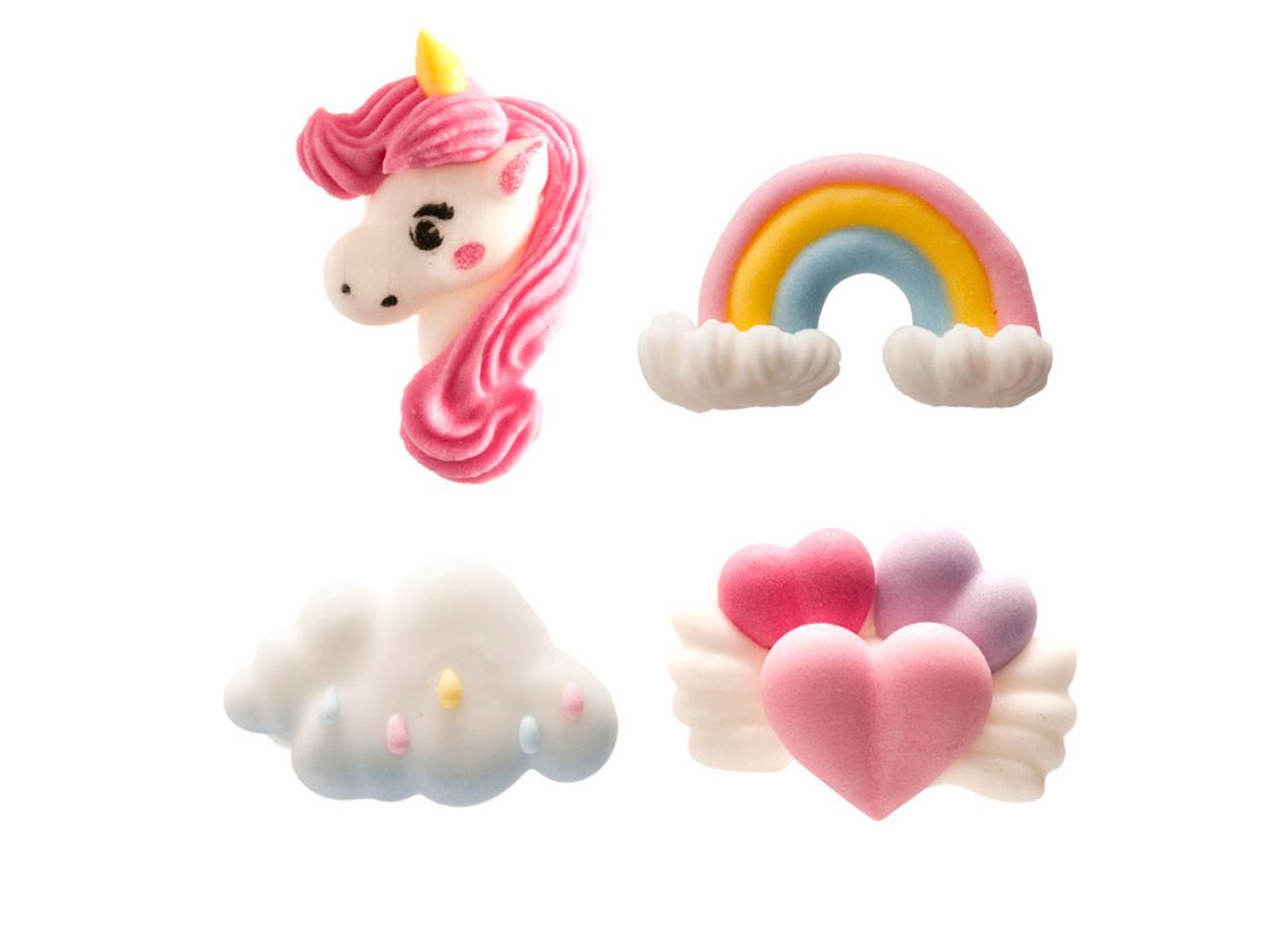 Zuckerdekor Einhorn 8 Stück Zuckerdekor Einhorn 8 Stück von Dekora