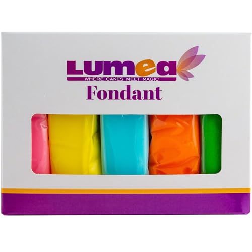 Dekozauber24 Fondant Multipack Ostern, 5 Farben, 100g Rollfondant pro Farbe, zum Dekorieren von Kuchen und Torten in den Oster-Farben grün, hellblau, orange, gelb und pink Dekozauber24 Fondant Multipack Ostern, 5 Farben, 100g Rollfondant pro Farbe, zum Dekorieren von Kuchen und Torten in den Oster-Farben grün, hellblau, orange, gelb und pink von Dekozauber24
