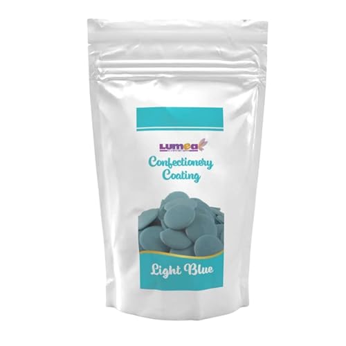 Dekozauber24 Kuvertüre Drops, hellblau, 500g, mit weisse Schokolade Geschmack, Deco Melts Chips mikrowellengeeignet, für Cake Pops, Torten, Kuchen, Drip oder Glasur Dekozauber24 Kuvertüre Drops, hellblau, 500g, mit weisse Schokolade Geschmack, Deco Melts Chips mikrowellengeeignet, für Cake Pops, Torten, Kuchen, Drip oder Glasur von Dekozauber24