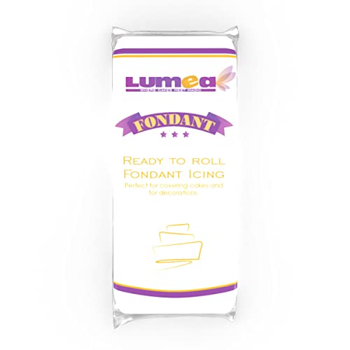 Dekozauber24 Premium Fondant weiß, 1kg, für Torten, Kuchen und Figuren, glutenfrei, weißer Rollfondant zum Ausrollen, weich und biegsam, essbare Tortendeko weiss von Dekozauber24