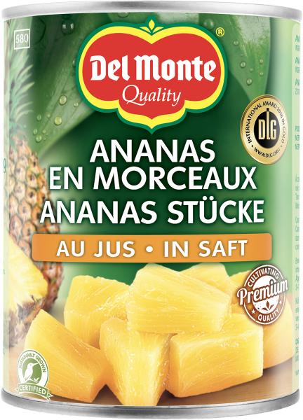 Del Monte Ananas Stücke in Saft von Del Monte