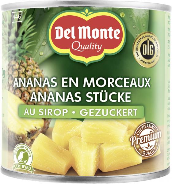Del Monte Ananas Stücke in Sirup gezuckert von Del Monte