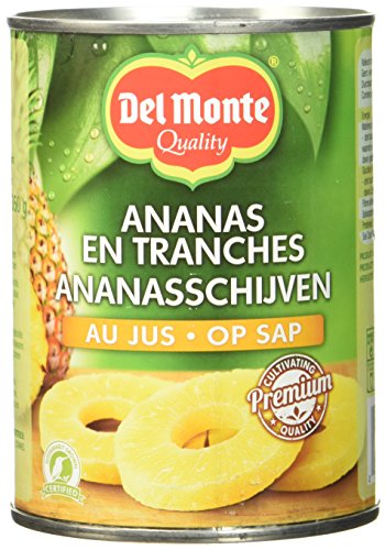 Del Monte Ananasscheiben in Saft, 12er Pack (12 x 580 ml Dose) von Del Monte