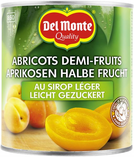 Del Monte Aprikosen halbe Frucht gezuckert von Del Monte