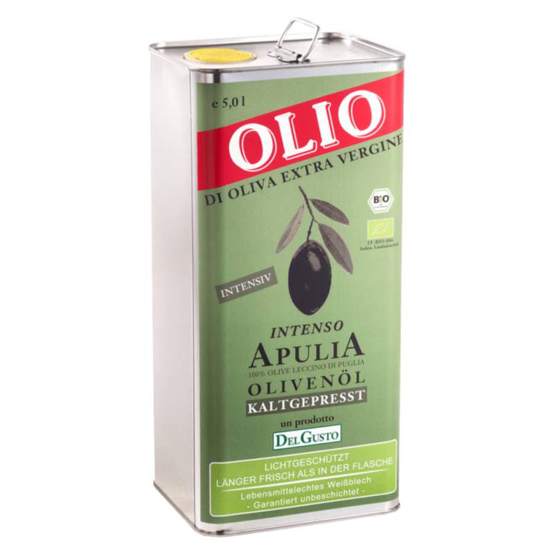 Bio Olivenöl Intenso Olive Coratina von DelGusto
