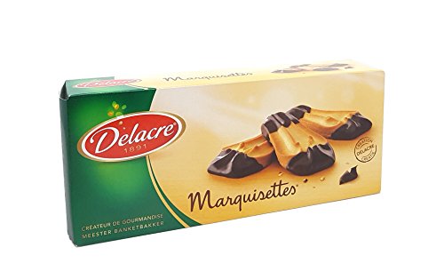 Delacre Kekse | Marquisette Mit Belgischer Schokolade | Delacre Gebäck | Belgische Kekse | 175 Gramm Total von Delacre