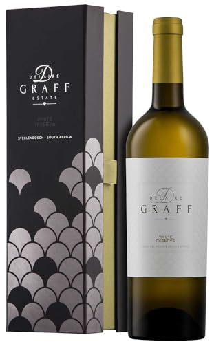 Delaire Graff White Reserve 2021 in Geschenkverpackung | Weißwein aus Südafrika in Geschenkverpackung (0.75l) | Trocken | Geschenkidee von Delaire Graff