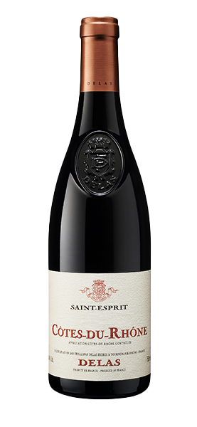 Côtes du Rhône Saint Esprit Rouge 2022 von Delas Frères