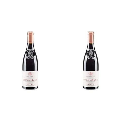 Delas Côtes Du Rhône Saint Esprit Rotwein trocken 2019/2020 (1 x 0.75 l) (Packung mit 2) von Delas Frères