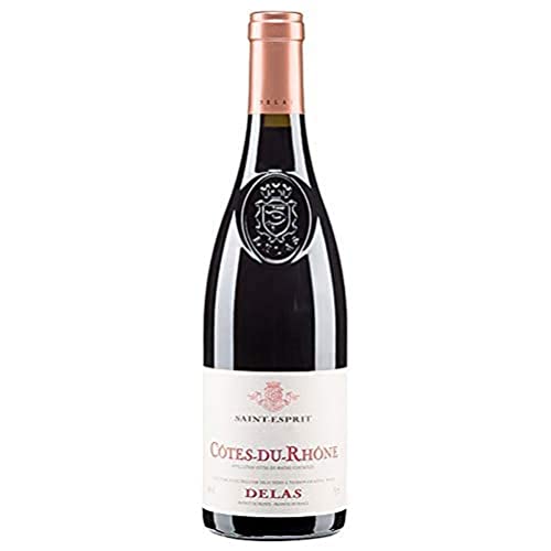 Delas Côtes Du Rhône Saint Esprit Rotwein trocken (1 x 0.75 l) von Delas Frères