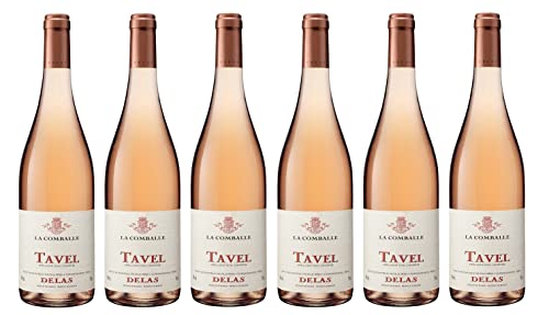 6x 0,75l - Delas - La Comballe - Tavel Rosé - Tavel A.O.P. - Rhône - Frankreich - Rosé-Wein trocken von Delas Frères
