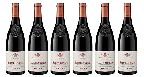 6x 0,75l - Delas - Les Challeys - Saint-Joseph A.O.P. - Rhône - Frankreich - Rotwein trocken von Delas Frères