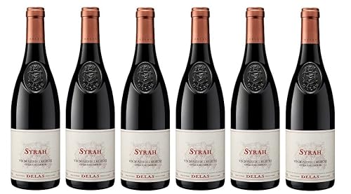 6x 0,75l - Delas - Syrah - Pays d'Oc I.G.P. - Languedoc - Frankreich - Rotwein trocken von Delas