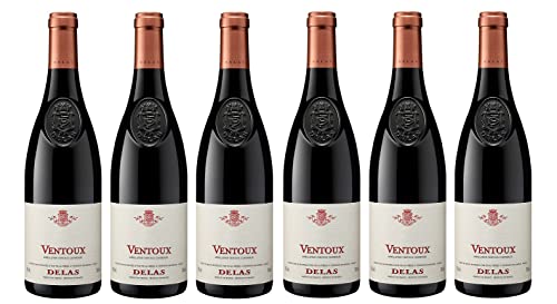 6x 0,75l - Delas - Ventoux A.O.P. - Rhône - Frankreich - Rotwein trocken von Delas Frères