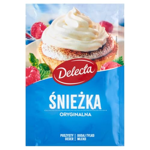 DELECTA Sniezka Schlagsahne das Original Dessertpulver 51g DELECTA Sniezka Schlagsahne das Original Dessertpulver 51g von Delecta