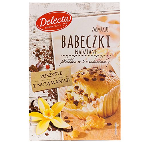 Delecta Muffins mt Schokoladefüllung und Schokoflocken 280g von Delecta