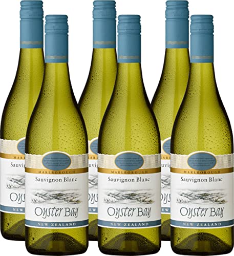 Oyster Bay Sauvignon Blanc Trocken- Weißwein aus Neuseeland, Marlborough (6 x 0.75 l) von Delegat
