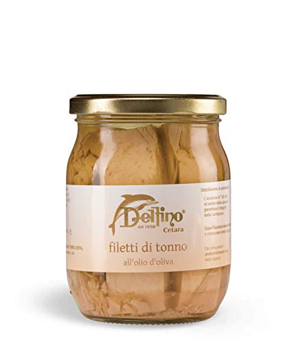 Filets vom Thunfisch in Olivenöl 212ml von Delfino Battista