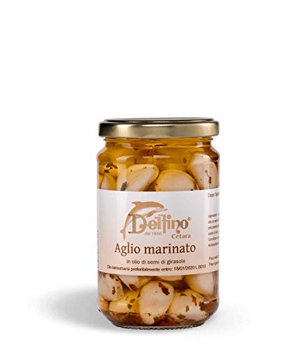 Marinierter Knoblauch 580 ml - Delfino Battista von Delfino Battista
